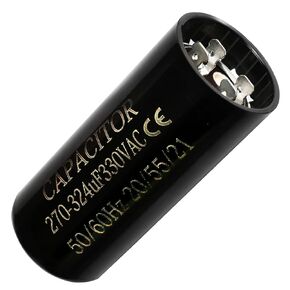 Seentech 270-324 uf/MFD 330 VAC ±20% Round Motor Start Capacitor 50/60 Hz AC Electric Universal Fit for AC Motor Run or Fan Start and Cool or Heat Pump Air Conditioner