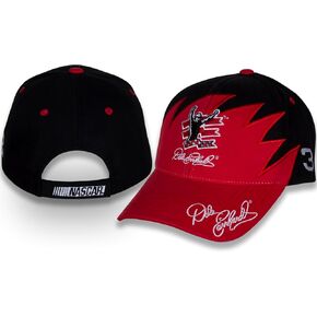 Dale Earnhardt Sr #3 NASCAR Sharktooth GM Goodwrench Red Black Hat