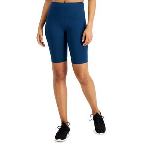 Ideology Women's Essentials Sweat Set Biker Shorts (Moonlit, X-Small)