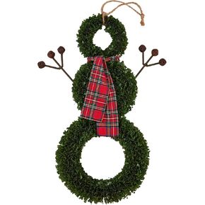 Mud Pie Boxwood Figural Door Hanger; 25" x 17 1/2"