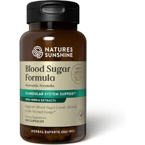 Nature's Sunshine Blood Sugar Formula, 100 caps