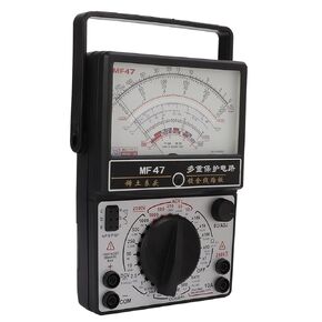 MF47 Pointer Type Multimeter High Accuracy Internal Magnetic Industry Analog Multimeter with Test Probes