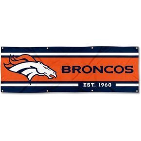 WinCraft Denver Broncos Large 2x6 Foot Banner