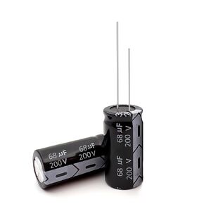 5 PCS 200V 330UF Electrolytic Capacitor, High Frequency Aluminum Electrolytic Capacitors for Refrigerator, TV, LCD Monitor