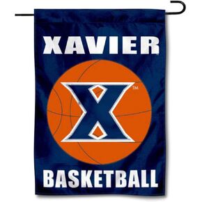 College Flags & Banners Co. Xavier Musketeers Basketball Garden Flag
