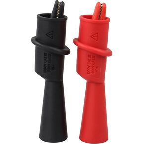 مجموعة مشابك التمساح المنزلقة من Earthtec AC175 مع استبدال الأحذية المرنة لسلاسل اختبار Fluke TL71 وTL75 وTL175 وTP175 in Kuwait