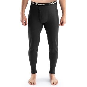 Realtree Men's Heavyweight Cotton Polyester Thermal Long Johns Underwear Bottom