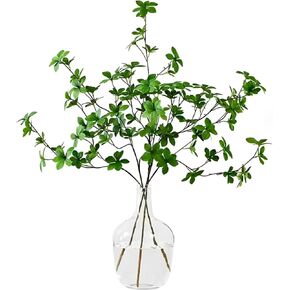 JPORSHU 43’’ Faux Stems Artificial Branches，3PCS Vase Faux Greenery Plant Stems for Vase Home Table Wedding Office Decoration (43 inches.)