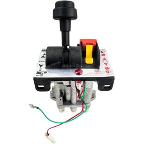 K90 Power Take Off PTO Hoist Air Shift Control Valve with PTO Switch Brighter Light Push to Connect Fittings Dump Truck Valve Tipper Hydraulic System Compatible with Apsco AV-295 329358X