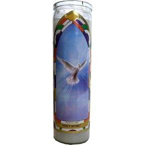 Staci19 Holy Spirit (Espiritu Santo) Devotional Candle
