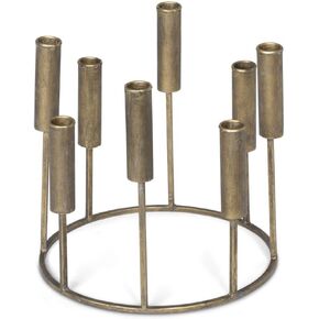 Park Hill Collection Away in A Manger Iron Multi Height Taper Holder, Short