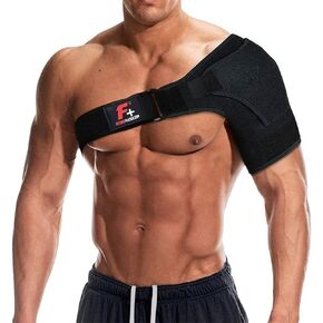 Adjustable Shoulder Support Brace for Torn Rotator Cuff, leeve Wrap for Pain Relief, Stability and Recovery, Support, Compression, AC Joint, Arm Immobilizer Wrap, Fits Right and Left Arm, Men & Women