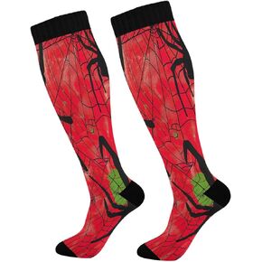 Horror Halloween Compression Socks for Women & Men Circulation(1 pairs)-Graduated Supports Socks for Running, Sports