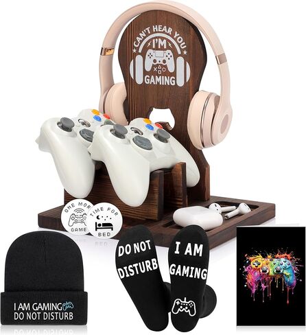 هدايا Boyfriend Teen Boy Gamer للرجال، هدايا عيد الميلاد لصديقها الأخ في سن المراهقة الأولاد ديكور غرفة الألعاب 5 قطع in Saudi Arabia