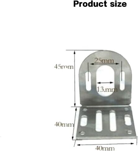 1 قطعة محرك الفولاذ المقاوم للصدأ جبل ل 540 550 موتور تصاعد قوس المحرك ثابت جبل قاعدة تركيب in Kuwait