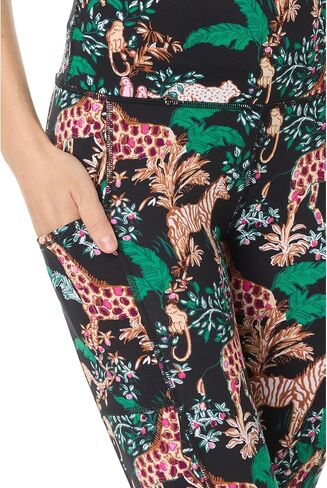 Lilly Pulitzer، نسائي، متوسط ​​الارتفاع، متعدد الرقص في ضوء القمر، المقاس: متوسط، درزة البنطال الداخلية: 26 in Saudi Arabia