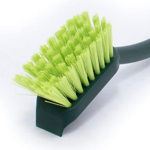Pine-Sol Scrub Brush Set - Long Handle Cleaning Brushes with Heavy Duty Bristles and Comfort Grip - Scrubbers for Kitchen, Household, and Dishwashing, 2 Pieces in Kuwait