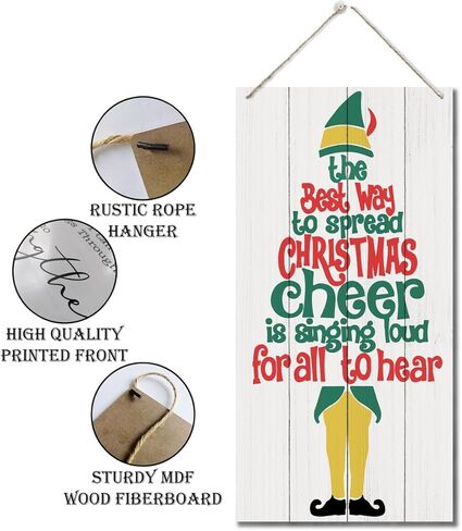 ديكور عيد الميلاد، لوحة خشبية معلقة من الخشب المزخرف، ديكور منزل عيد الميلاد، زخرفة حفلة عيد الميلاد، فن ديكور جدار عيد الميلاد، ديكور جدار عيد الميلاد بحبل، أفضل طريقة لنشر هتاف عيد الميلاد in Kuwait