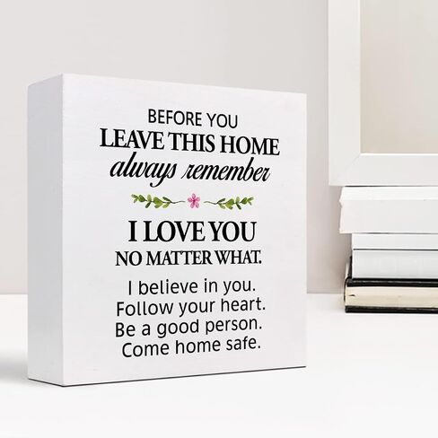 z-crange So Proud of You Wood Box Sign Desk Decor,Inspirational Wooden Block Sign,Positive Affirmations Wood Sign,Gifts for Coworkers,Office Gifts Ideas,Motivational Office Signs in Kuwait