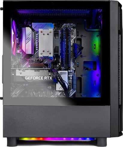 Skytech Gaming Shiva Gaming PC Desktop – Intel Core i7 12700F 2.1 GHz, NVIDIA RTX 3060, 1TB NVME SSD, 16GB DDR4 RAM 3200, 650W Gold PSU, 240mm AIO, 11AC Wi-Fi, Windows 11 Home 64-bit,White in Saudi Arabia