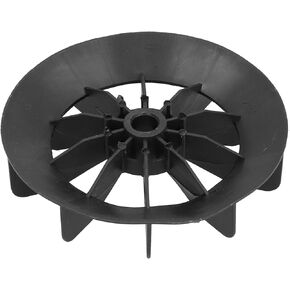 Air Compressor Fan Blade - Direct-on-Line Motor 14mm Shaft, Electric Fan Blades Kit Black, Ultra-Quiet, Durably Plastic Construction with 14mm Shaft for Central Pneumatic Compressor Parts