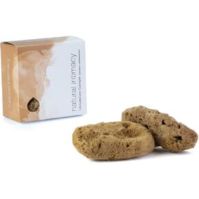 IntimateCare Sea Sponges. 2X 6.5-8cm Mediterranean Sponges in Plastic Free Packaging. Absolute Quality. in Saudi Arabia