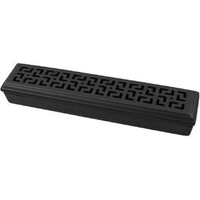 Incense Holder for Sticks,1PCS Ceramic Insence-Stick Holder，Incense Holder Timkburner for Meditation Yoga Spa Room Decor-Black(9.45"×1.97")