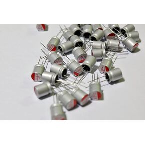 4 pcs Nichicon Polymer Capacitors 16V 150uF