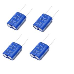 4 pcs Super Capacitor 5.5V 1.5F Super Farad Capacitance Winding Type Energy Storage for On Board Backup Energy Storage Combination Vehicle Recorder58.5X17X21mm(0.33x0.67x0.83in)