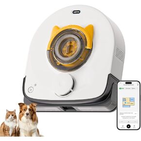Robot Vacuum and Mop Combo Robotic Vacuum for Pet Hair, Robot Vacuum Cleaner Square Bagless Design, LiDAR Navigation, WiFi/APP Control, Self-Charging 22,000 Pa for Carpet Floor