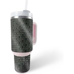 MightySkins Glossy Glitter Skin Compatible With Stanley The Quencher H2.0 FlowState 40 Oz Tumbler - Rattleskin | Protective, Durable High-Gloss Glitter Finish | Easy to Apply, Remove, and Change Style