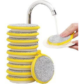 Dishwashing Sponge, Double-Sided Kitchen Cleaning pad.