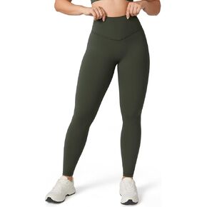 Hugcurve No Front Seam Full Length High Waisted Workout Leggings for Women Buttery Yoga Pants Athletic Tights - 28''