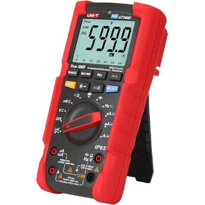 UNI-T Industrial Digital Multimeter UT195DS (IP65, 2M Drop Test) True RMS 6000 Counts AC DC Voltage Current LOZ ACV Resistance Capacitance Frequency Duty Cycle Diode Continuity Test Auto/Manual Range