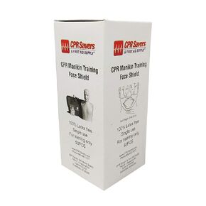 CPR Savers and First Aid Supply CPR Training Face Shields for Easy Sanitation on Manikins (1)