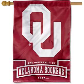 WinCraft Oklahoma Sooners Established Year Banner Flag