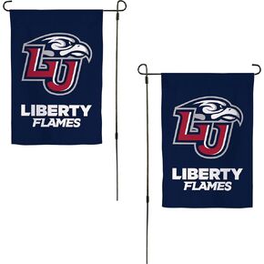 Desert Cactus Liberty University Garden Flag Flames Banner 100% Polyester (Design C)