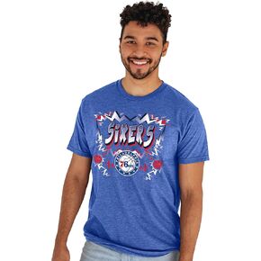Blue 84 NBA Officially Licensed T-Shirt Heathered Team Color Basketball