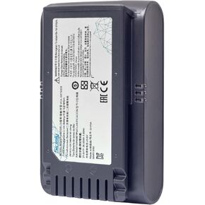 38.88wh for Samsung JET70 VS15T7032P4 Cordless Stick Vacuum Cleaners Replacement Battery,VCA-SBT90EB VCA-SBT90E,Grey