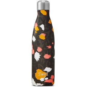 S'well Stainless Water Bottle, 17oz, Noir Jaguar