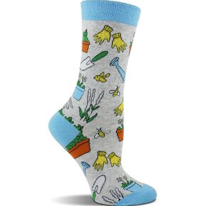 Garden Tools Socks for Women - Gardeners Gift - 2-Pack or 1-Pack