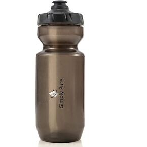 Simply Pure Purist 22 Oz BPA-Free, Sport & Bike Squeeze Water Bottle by Specialized Bikes (Moflo Cap)