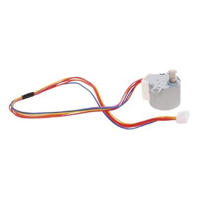 Fielect 24BYJ48 DC 12V 19x24mm Micro Speed Reduction Motor Mini Gear Box Motor for RC Car Robot Model DIY Engine 1PCS