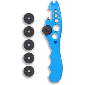 Versatile Ampoule Bottle Cutter, vial opener Easy to Use, Finger Safe Design, Reliable Construction, Ideal Accessory for Nurses Pharmacists Doctors and home(Blue)