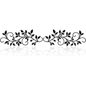 Piefectpie Tree Leaf Metal Wall Art Wall Decoration Tree Leaf Olive Branch Wall Art Line Drawing Wall Sculpture Room Decor for Indoor Living Room Bedroom Kitchen Dining Room