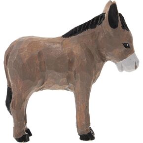 الحلي الخشبية حمار الحيوان حمار الديكورات حمار تمثال الخشب الحلي سطح المكتب حمار الديكور الحرف الخشبية نحت الخشب زخرفة الطاولة الزينة دليل العتيقة in Kuwait