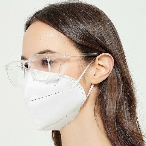 Safety Glasses Anti Fog Clear Blue Light Blocking Eye Protection Nurse Goggles for Women Men in Saudi Arabia