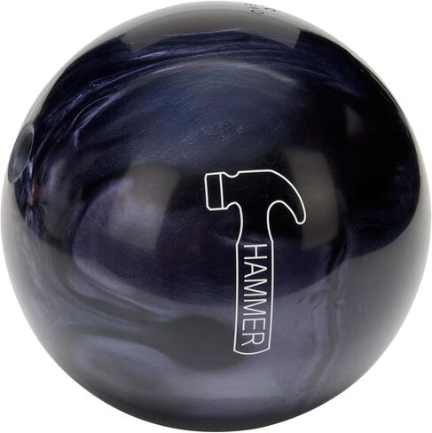 منتجات Bowlerstore كرة البولينج المطرقة مسبقة الحفر - أسود/دخان in Saudi Arabia