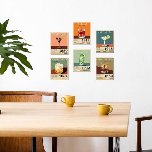 InSimSea 4 PCS Christmas Pine Tree Wall Decor Posters Prints Set, Modern Home Decor Wall Art for Living Room, Christmas Painting Print, Winter Decoration for home kitchen, (8X10 inches, Unframed) in Kuwait