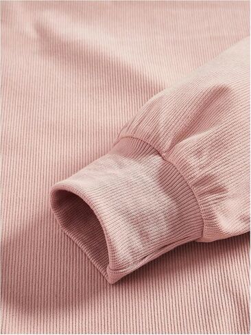 Women's Plus Size Embroidery Graphic Corduroy Sweatshirts Long Sleeve Drop Shoulder Crewneck Pullovers in Saudi Arabia